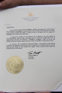 Middleport Fire Dept in NY visits Middleport Fire Company in Middleport, 6-6-2014 (46)