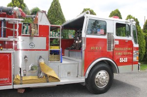 Middleport Fire Dept in NY visits Middleport Fire Company in Middleport, 6-6-2014 (60)