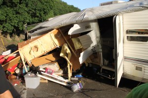 Overturned Camper, SUV, Bottom of Hometown Hill, SR309, Tamaqua, 6-18-2014 (48)