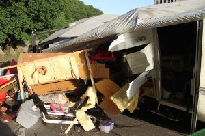 Overturned Camper, SUV, Bottom of Hometown Hill, SR309, Tamaqua, 6-18-2014 (50)
