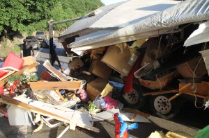 Overturned Camper, SUV, Bottom of Hometown Hill, SR309, Tamaqua, 6-18-2014 (54)