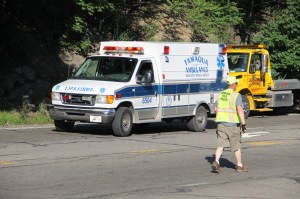 Overturned Camper, SUV, Bottom of Hometown Hill, SR309, Tamaqua, 6-18-2014 (7)