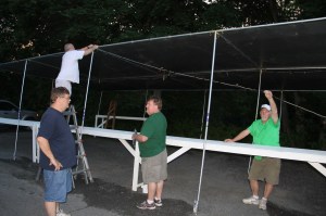 Preparing for a Block Party, East End Fire Company, Tamaqua, 6-3-2014 (6)