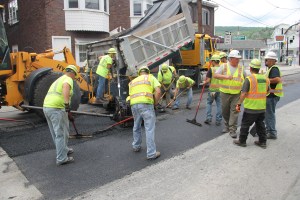 Road Repairs, Work, PennDOT, Mauch Chunk Street, SR309, Tamaqua, 6-26-2014 (15)
