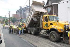 Road Repairs, Work, PennDOT, Mauch Chunk Street, SR309, Tamaqua, 6-26-2014 (22)