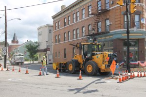 Road Repairs, Work, PennDOT, Mauch Chunk Street, SR309, Tamaqua, 6-26-2014 (325)