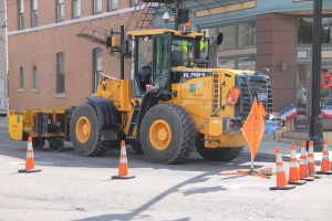 Road Repairs, Work, PennDOT, Mauch Chunk Street, SR309, Tamaqua, 6-26-2014 (326)