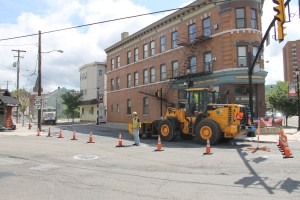 Road Repairs, Work, PennDOT, Mauch Chunk Street, SR309, Tamaqua, 6-26-2014 (329)
