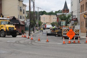 Road Repairs, Work, PennDOT, Mauch Chunk Street, SR309, Tamaqua, 6-26-2014 (8)