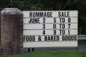 Rummage Sale, Trinity, Tamaqua (2)
