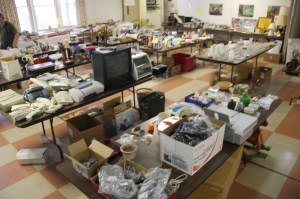 Rummage Sale, Volunteers, Trinity UCC, Tamaqua, 6-3-2014 (12)