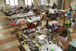 Rummage Sale, Volunteers, Trinity UCC, Tamaqua, 6-3-2014 (18)