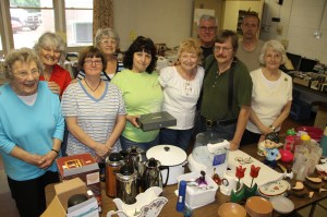 Rummage Sale, Volunteers, Trinity UCC, Tamaqua, 6-3-2014 (8)