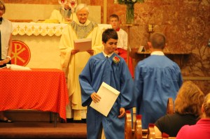 St. Jerome's 8th Grade Graduation, St. Jerome Catholic School, Tamaqua, 6-4-2014 (118)