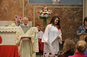 St. Jerome's 8th Grade Graduation, St. Jerome Catholic School, Tamaqua, 6-4-2014 (134)