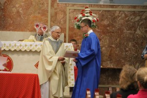 St. Jerome's 8th Grade Graduation, St. Jerome Catholic School, Tamaqua, 6-4-2014 (162)