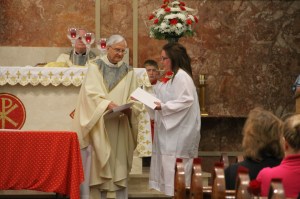 St. Jerome's 8th Grade Graduation, St. Jerome Catholic School, Tamaqua, 6-4-2014 (187)