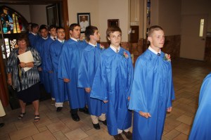 St. Jerome's 8th Grade Graduation, St. Jerome Catholic School, Tamaqua, 6-4-2014 (2)
