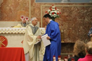 St. Jerome's 8th Grade Graduation, St. Jerome Catholic School, Tamaqua, 6-4-2014 (215)