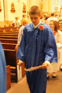 St. Jerome's 8th Grade Graduation, St. Jerome Catholic School, Tamaqua, 6-4-2014 (257)