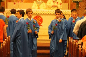 St. Jerome's 8th Grade Graduation, St. Jerome Catholic School, Tamaqua, 6-4-2014 (57)