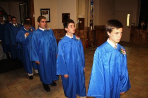 St. Jerome's 8th Grade Graduation, St. Jerome Catholic School, Tamaqua, 6-4-2014 (6)