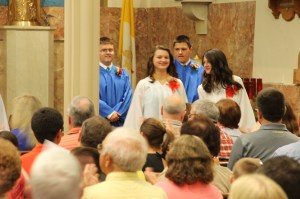St. Jerome's 8th Grade Graduation, St. Jerome Catholic School, Tamaqua, 6-4-2014 (92)