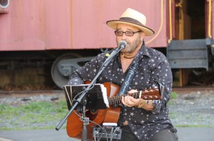 Steve Brosky and Jimmy Meyer perform, Chamber Summer Concert Series, Train Station, Tamaqua (11)