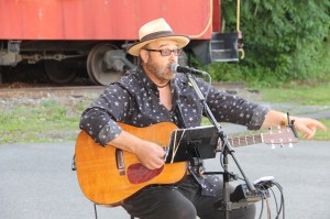 Steve Brosky and Jimmy Meyer perform, Chamber Summer Concert Series, Train Station, Tamaqua (12)