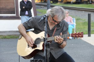 Steve Brosky and Jimmy Meyer perform, Chamber Summer Concert Series, Train Station, Tamaqua (13)