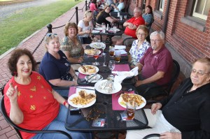 Steve Brosky and Jimmy Meyer perform, Chamber Summer Concert Series, Train Station, Tamaqua (17)