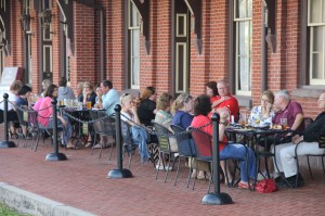 Steve Brosky and Jimmy Meyer perform, Chamber Summer Concert Series, Train Station, Tamaqua (22)