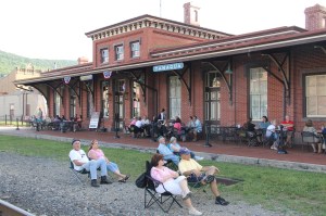 Steve Brosky and Jimmy Meyer perform, Chamber Summer Concert Series, Train Station, Tamaqua (4)