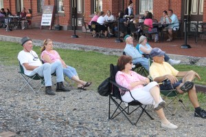 Steve Brosky and Jimmy Meyer perform, Chamber Summer Concert Series, Train Station, Tamaqua (5)