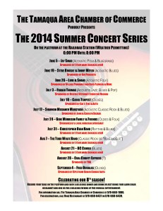 Summer Concert Flyer 2014 2