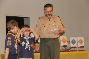 Tamaqua Boy Scout Ceremony, Blue and Gold Banquet, St. John's UCC, Tamaqua, 5-31-2014 (10)