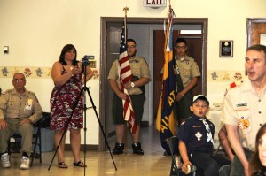 Tamaqua Boy Scout Ceremony, Blue and Gold Banquet, St. John's UCC, Tamaqua, 5-31-2014 (13)