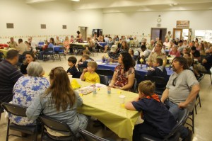 Tamaqua Boy Scout Ceremony, Blue and Gold Banquet, St. John's UCC, Tamaqua, 5-31-2014 (22)