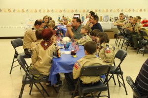 Tamaqua Boy Scout Ceremony, Blue and Gold Banquet, St. John's UCC, Tamaqua, 5-31-2014 (24)