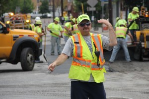 Tamaqua Fire Police, Road Repairs, Work, PennDOT, Mauch Chunk Street, SR309, Tamaqua (16)