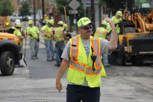 Tamaqua Fire Police, Road Repairs, Work, PennDOT, Mauch Chunk Street, SR309, Tamaqua (18)