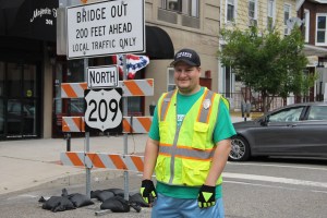 Tamaqua Fire Police, Road Repairs, Work, PennDOT, Mauch Chunk Street, SR309, Tamaqua (6)