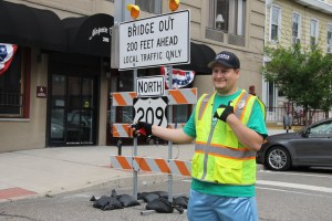 Tamaqua Fire Police, Road Repairs, Work, PennDOT, Mauch Chunk Street, SR309, Tamaqua (8)