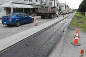 Traffic Backed Up, PennDOT Road Repairs, North Railroad Street, SR309, Tamaqua, 6-27-2014 (16)