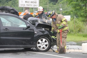 Two Vehicle Accident, in area of 1299 East Broad Street, US209, Tamaqua, 6-30-2014 (102)