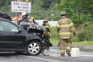 Two Vehicle Accident, in area of 1299 East Broad Street, US209, Tamaqua, 6-30-2014 (103)