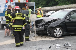 Two Vehicle Accident, in area of 1299 East Broad Street, US209, Tamaqua, 6-30-2014 (137)