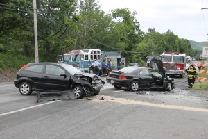 Two Vehicle Accident, in area of 1299 East Broad Street, US209, Tamaqua, 6-30-2014 (151)