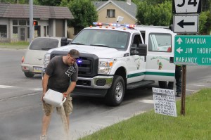 Two Vehicle Accident, near Rita's Italian Ice, SR309, Hometown, 6-3-2014 (12)