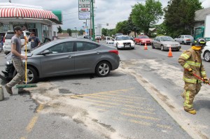 Two Vehicle Accident, near Rita's Italian Ice, SR309, Hometown, 6-3-2014 (28)